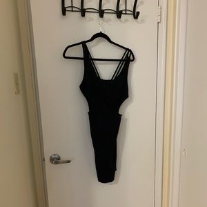 Olivia Black Cut Out Dress